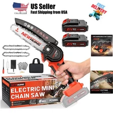 Lightweight Mini Chainsaw Kit with Dual Chains - Fast 19.2 ft/s Cutting Speed