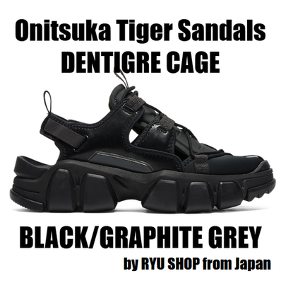 Onitsuka Tiger Sandals DENTIGRE CAGE 1183C189.001 BLACK / GRAPHITE
