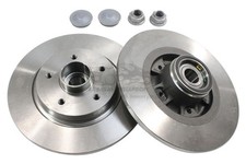 Bremsscheibensatz hinten für Renault Kangoo II alle 