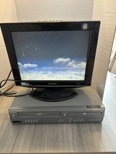 Magnavox MWD2206 VCR DVD Combo One Touch Recording VHS Player 4-Head NO Remote 