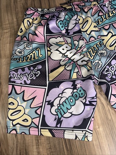 Herren Oh Snap Comic Print Badehose Gummibund Short XL - Bild 12 von 12