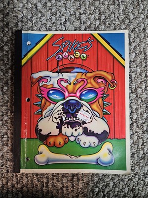 Ultra Rare 1990 Lisa Frank Original Spike's Place Wireless Notebooks. Excellent 