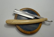 Vintage 5/8+&rdquo; Groghan Cutlery Co. Straight Razor Shave Ready USA