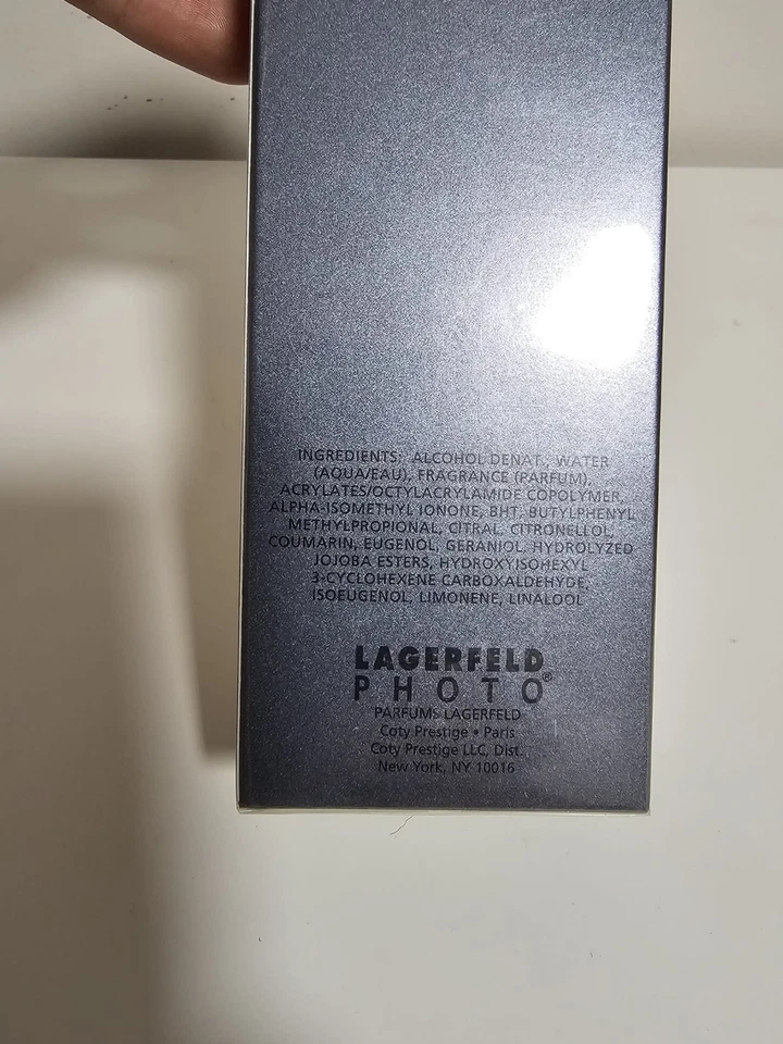 Foto de colección Lagerfeld por Karl Lagerfeld 4,2 oz/125 ml EDT spray hombres colonia Foto 4 de 4