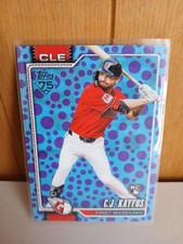 2026 Topps C.J. KAYFUS RC Easter HOLIDAY Blue & Purple Polka Dots SP Guardians