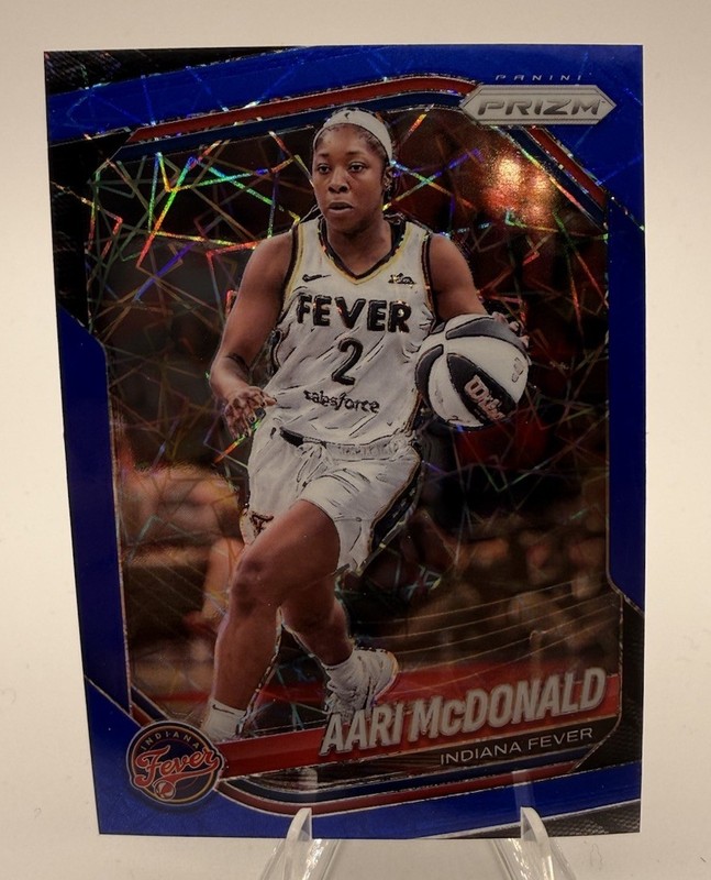 2025 Prizm WNBA - Aari Mcdonald #10 Blue Velocity Prizm Indiana Fever A193