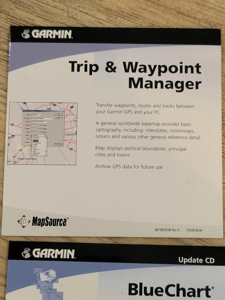 Garmin Trip & Waypoint Manager + BlueChart Americas V7 UPDATE win 7-11 & XP - Image 2 of 4