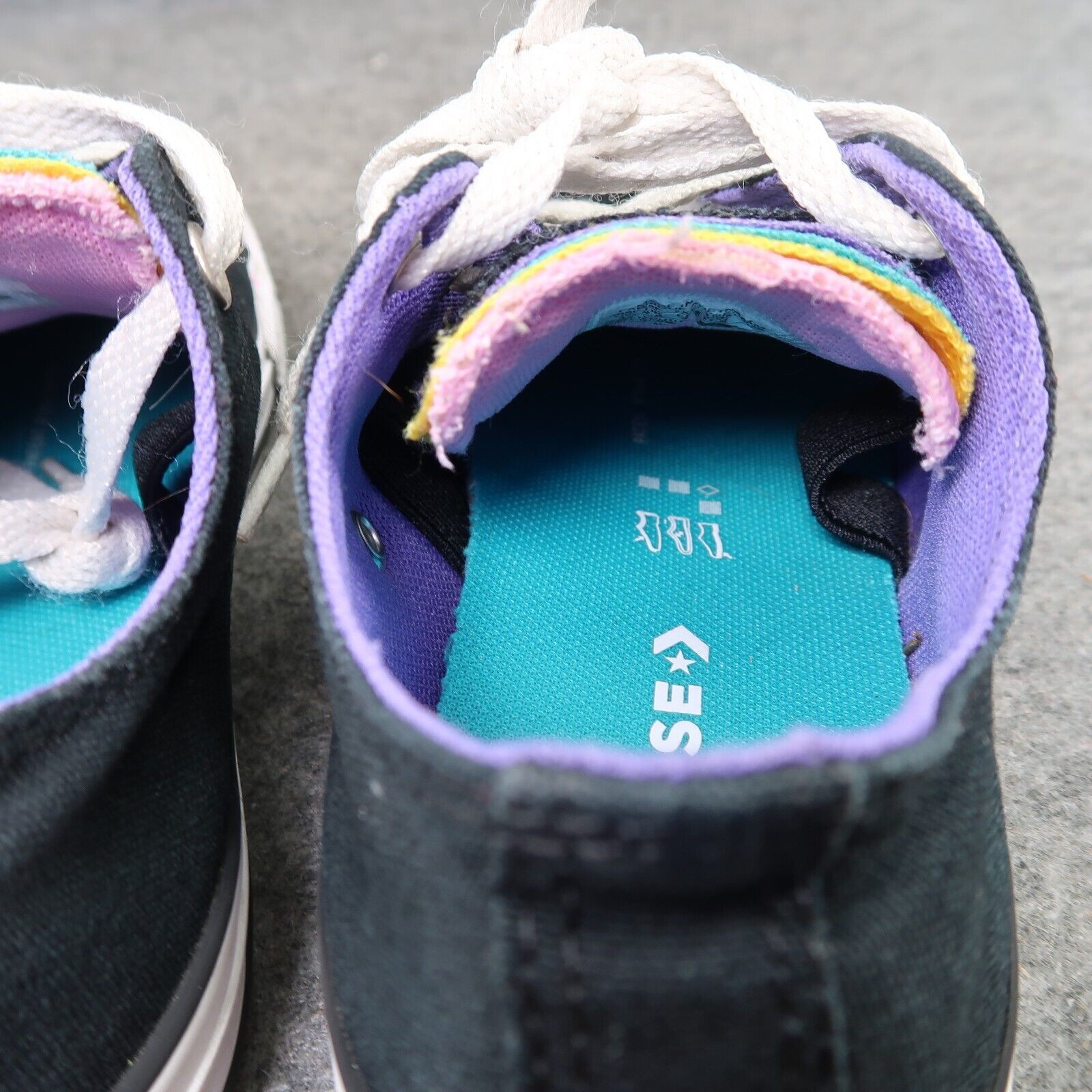 Converse Shoes Girls 3 Sneakers Chuck Taylor All Star Multi Tongue Casual Active thumbnail 15