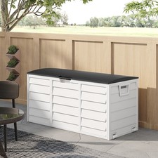 Garden Storage Cushion Box 290L Plastic Chest Outdoor Patio Deck BOX Waterproof