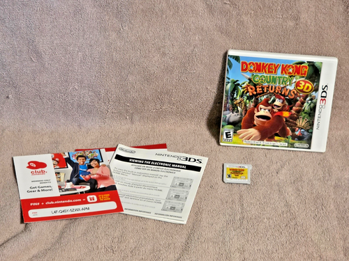 Donkey Kong country returns 3d Nintendo 3ds - Jogos de Vídeo Game