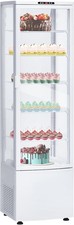 9.8 Cu.ft Commercial Display Refrigerator,Double-Layered Glass Display Fridge