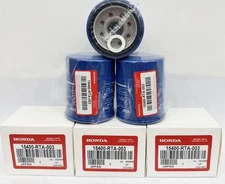 6x Genuine OEM Honda Oil Filters w/Gaskets MADE IN JAPAN 15400-RTA-003 JDM NEW