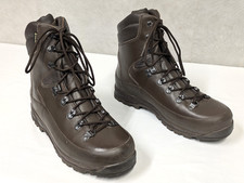 British Army Iturri Brown Leather Goretex Cold Wet Weather Combat Boots - UK 10