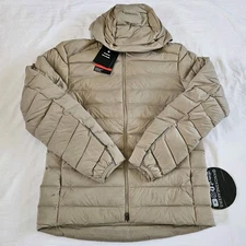 Lululemon Navigation Down Hoodie SHOK Sheer Oak Beige Men's Size Small