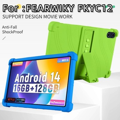 For FEARWIKY FKYC12 10.36''Tablet anti drop soft silicone support protective case