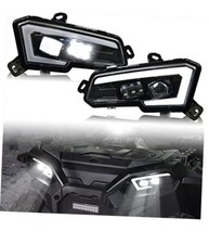 LED Headlights for Polaris Sportsman 450 570 850 XP 1000 2017+ | DRL, Low /