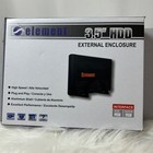 Element 3.5" HDD External Enclosure IDE SATA USB 2.0 High Speed Aluminum Shell