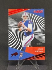 Jake Fromm 2020 Chronicles Clear Vision Acetate Red /199 #CV-29 Bills Rookie