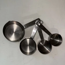 Heavy Stainless Steel Measuring Cups With Pour Spout, World Market