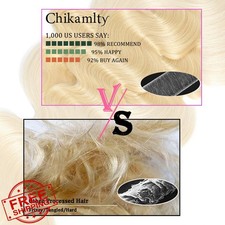 613 Blonde Body Wave Human Hair Bundle 20 Inch 12A Virgin