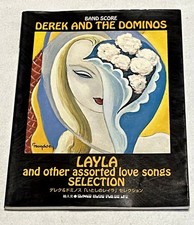 Derek And The Dominos Layla Band Score Japan Guitar Bass Drums Vocal TAB Book