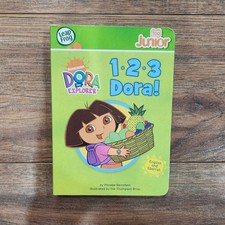 Leap Frog Tag Junior Dora the Explorer 1,2,3 Interactive Picture Board Book