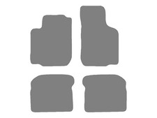 Lagerrest: Fußmattenset passend für VW Golf IV 1J1, 1J5, Dura graphit, Umrandung