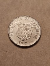 2012 🇨🇴 COLOMBIA 50 CENTAVOS WORLD COIN KM283.2a VF-XF DETAIL STEEL FREE SHIP