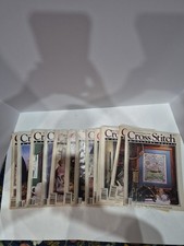 Lot Of 12 Vintage Better Homes Garden Cross Stitch Country Crafts Magazines