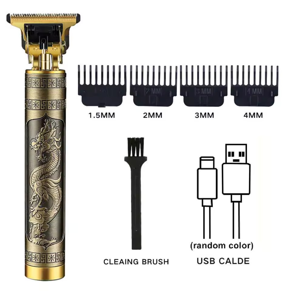Pro Electric Hair Trimmer & Shaver | Cordless Barber Clippers for Men&rsquo;s Grooming