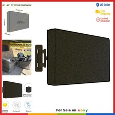 Outdoor TV Cover for 40 to 43 Inch Flat Screen 600D Oxford Waterproof UV Tear