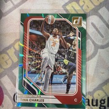 2026 WNBA Donruss Tina Charles Teal Laser /199