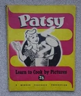 Vintage 1940s Daily Mirror Features Book, PATSY Learn to cook by Pictures