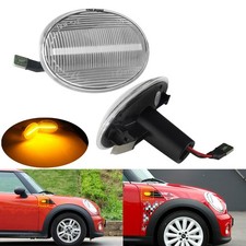 2x Klar LED Seitenblinker Blinker 0217950 Für Mini R55 R56 R57 R58 R59 2008-2015