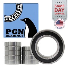 10 6008-2RS Premium Rubber Seal Ball Bearing C3 EMQ, 40x68x15, 6008 2RS 6008rs