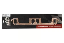 SCE Gaskets 4069 Pro Copper Header Gasket - 1.100 x 1.700 in Stock Port- Pair