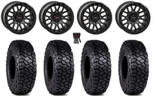 System 3 SB-9 Bdlk 15" Wheels Matte Bk 30" Intersect Tires Renegade Outlander
