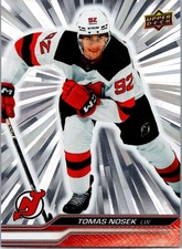 Tomas Nosek 2023-24 Upper Deck Outburst Silver New Jersey Devils #583