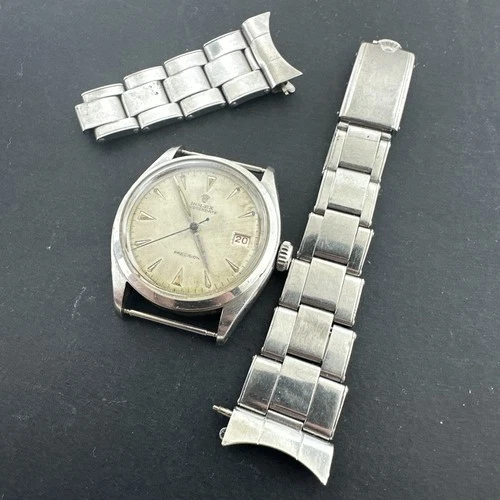 Vintage Rolex Oyster Date Watch Ref 6094 Manual Wind RUNNING