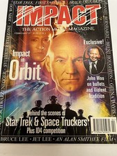 Impact Magazine February 1997 Star Trek First Contact Artwork