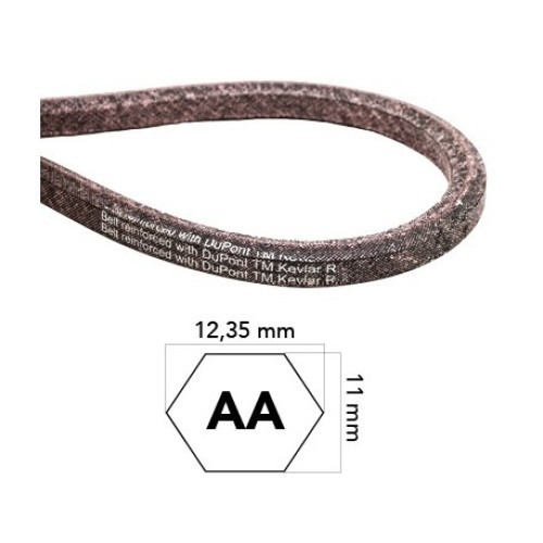 Cinghia Ricambio Piatto 102 cm AL-KO 514877 - Taglio Perfetto Garantito