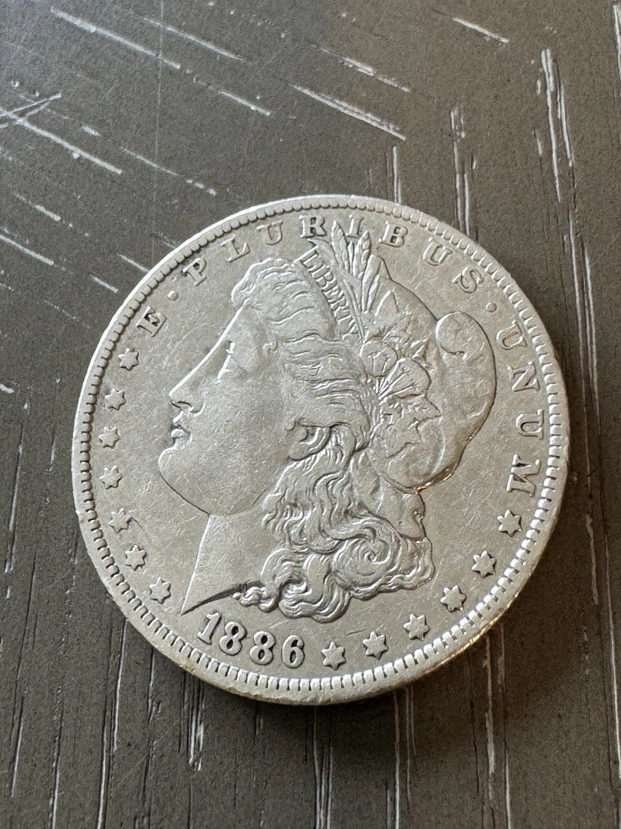 25+ Silver 1886 Year Morgan US Dollars (1878-1921) for sale