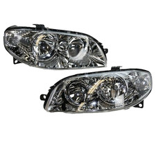COPPIA FARO PROIETTORI ANT DX SX PER FIAT PUNTO 3 III DA 2003 '03'   POI A 2011