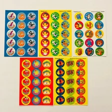 TREND Scratch n Sniff Scented Sticker LOT Chocolate Apple Blueberry Honey NEW