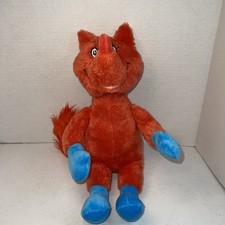 Dr. Seuss FOX IN SOCKS 15  Red Plush Soft Stuffed Animal Toy Kohls Cares