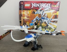 Lego Ninjago Ice Dragon Attack 2260 Zane Box 100% Complete Pilot Season 2011