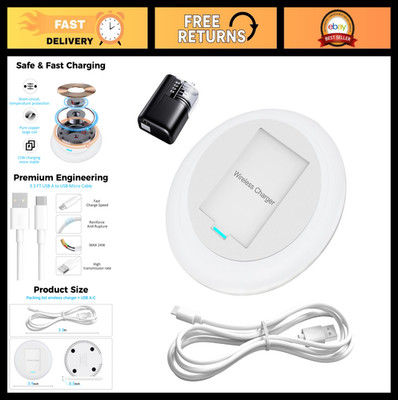 Wireless Charging Pad Compatible with Tandem Mobi - Fast Charge, Sleek Design, W