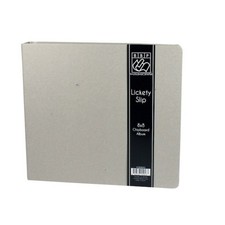 Bazzill Basics Paper Lickety Slip 8x8 Chipboard Album D-Ring Binder 304043 NEW