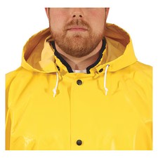 Tingley H12107 Flame-Resistant Rain Hood, Nylon, 9 Oz, Yellow, L