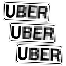3PCS Delivery Vehicle Car Magnet, Flex Driver Car Signs, Delivery Driver